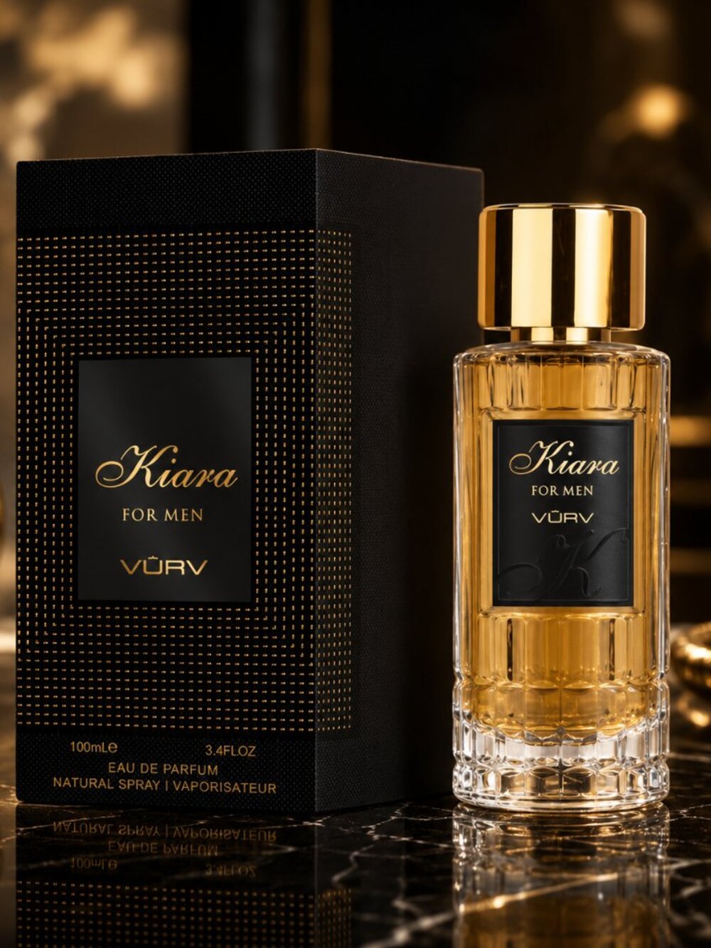 KIara By VURV (Lattafa) Eau de parfum For Men 100ml, 3.4fl.Oz